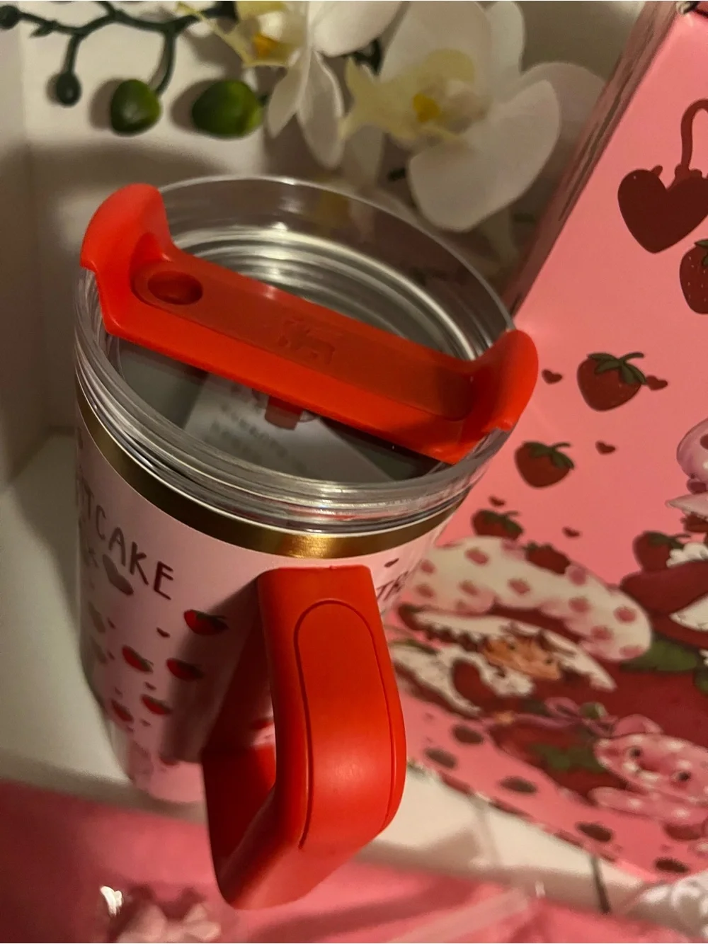 Strawberry Shortcake 40oz Quencher NWT Pink Tumbler - Picture 2 of 6